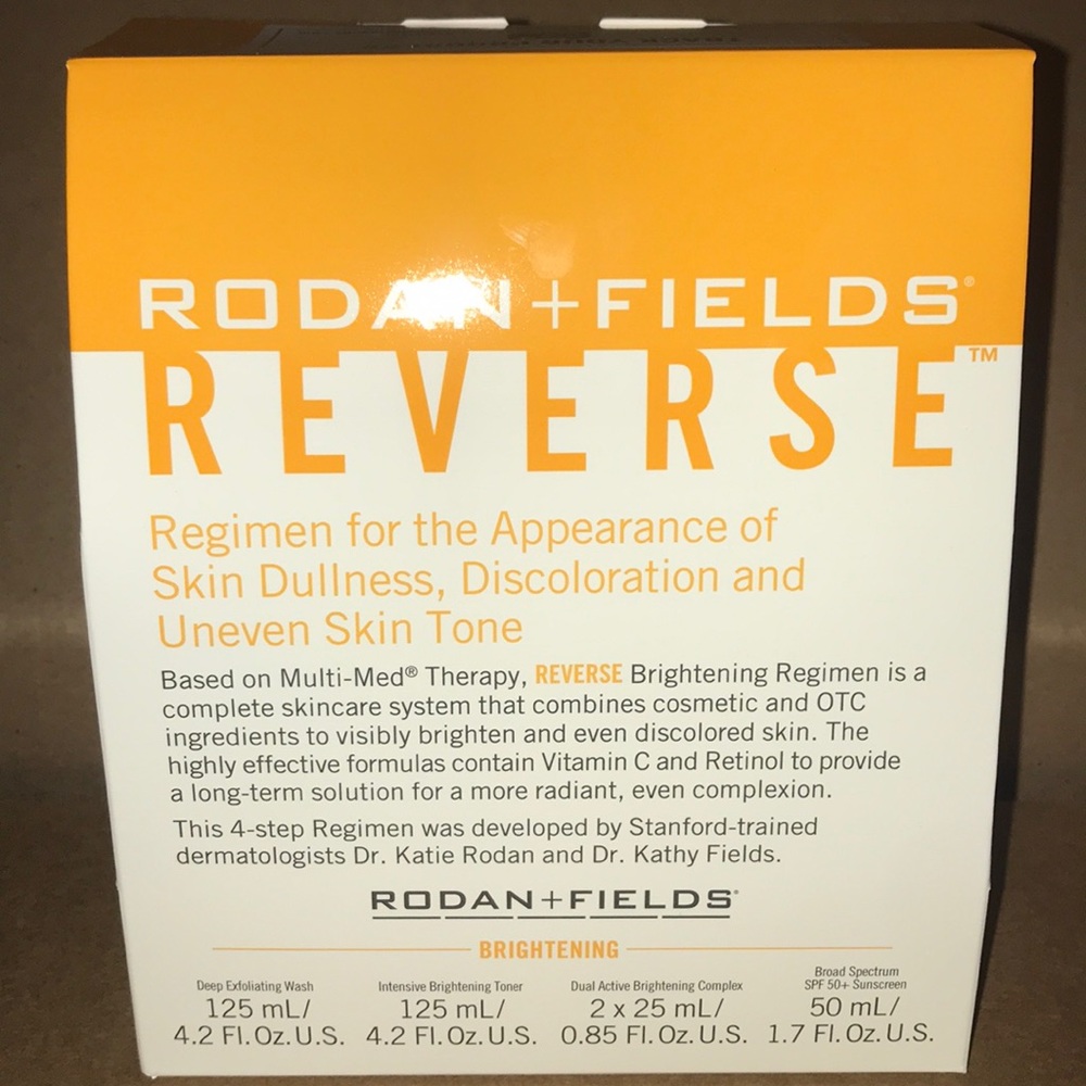 Rodan and Fields Reverse Regimen